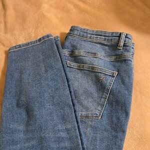 DL1961 Classic Skinny Ankle Jeans Womens Instascuplt High Rise Sz 32